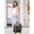 thumbnail image 7 of GAEKEAO Purses and Handbag for Women Leather Tote Bag Purse and Handbags, Satchel Shoulder Crossbody Top Handle Bags with Zipper, 7 of 7