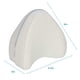 thumbnail image 5 of Almohada ortopédica para rodilla para ciática, embarazo, dolor de espalda, rodilla y cadera - Espuma viscoelástica en forma de corazón, 5 of 6