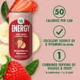 thumbnail image 6 of V8 Energy Strawberry Banana Juice Energy Drink, 8 fl oz Can (6 Pack), 6 of 15