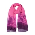 thumbnail image 1 of INSPIRE CHIC Women's Long Chiffon Lightweight Gradient Color Scarf, 1 of 7
