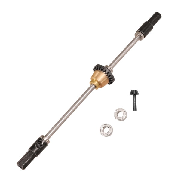 Eje trasero diferencial de coche RC, accesorio de metal de repuesto, piezas de vehículo, eje de puente de engranaje para coche de juguete C54 C14 1/16