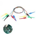 thumbnail image 3 of 5 Pieces P1520 Electrical Testing Dual SMD Wires Hook Electrical Wires Hook Clips Mini Grabber Workshop Accessory for Multimeter Connecting, 3 of 9