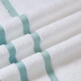 thumbnail image 3 of Juego de toallas de baño Comfort Spaces, algodón, 8 piezas, Aqua Zero Twist, 3 of 7