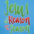 thumbnail image 3 of CafePress - Jesus Is The Reason Women's Dark T Shirt - Women's Traditional Fit Dark T-Shirt, 3 of 4