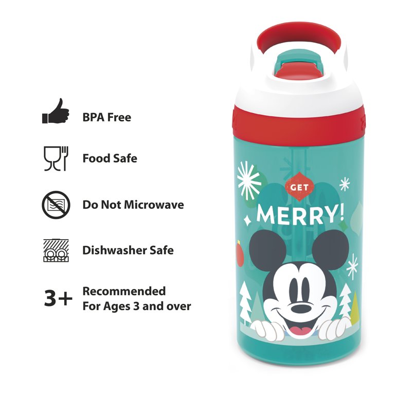 Disney Mickey Mouse Halloween Water Bottle 16 oz leak proof by Zak!