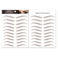 thumbnail image 1 of LUVCLS Pegatinas para cejas, maquillaje, tatuaje resistente al agua, de larga duración, color negro, natural, 1 of 7