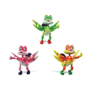CoTa Global Dragonfly Refrigerator Bobble Magnets Set of 3 - Assorted Color Fun Cute Wild Life Insect Bobble Head Magnets For Kitchen Fridge, Home Decor, Cool Office and Decorative Novelty - 3 Pack