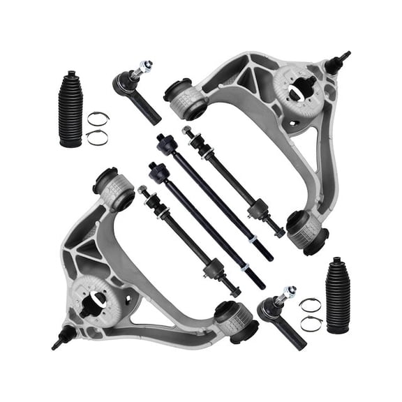 Front Control Arm Ball Joint Tie Rod and Sway Bar Link Kit - Compatible with 2013 - 2018 Ram 1500 2014 2015 2016 2017