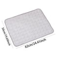 thumbnail image 2 of KMWGRE Pet Ice Silk Mat Breathable Resting Pad For Dogs And Cats Ideal Hot Weather Year Round Comfort D 62x50cm, 2 of 6