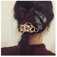 thumbnail image 6 of HHBEAUTY Vintage Viking Celtic Hair Clip, Gold Celtic Knot Hair Slide Barrette Long Hair Barrette Pin Metal Bun Holder Decorative Hair Accessories for Women and Girls, 6 of 7