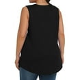 thumbnail image 6 of Plus Size Tank Tops for Women Summer Blouses Tunic Sleeveless Dressy Casual Loose Shirts 1X-5X, 6 of 6