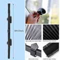 thumbnail image 4 of Bloque de parasol retráctil para parabrisas, 99 % de aislamiento térmico de rayos UV para mantener tu vehículo fresco, protector de visera frontal plegable para coche, camión, SUV con ventosa al vacío Xemadio WMZL-2011-2, 4 of 8