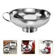 thumbnail image 1 of FOMIYES Embudo De Boca Ancha De Acero Inoxidable Para Envasar Líquidos Y Cocina Uso Doméstico, 1 of 8