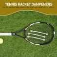thumbnail image 4 of Raindrops 5Pcs Tennis Racket Shock Absorbers White Silicone Portable Lightweight Sports Accessory, 4 of 8