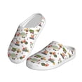 thumbnail image 2 of Lsque Excavator Pattern Womens Comfort Cotton on Scuff With Memory Foam and Anti-skid Sole Slipper-46/47, 2 of 7