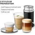 thumbnail image 3 of Nespresso Aeroccino 3 Milk Frother, Black, Steel, 3 of 5
