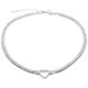 thumbnail image 5 of UPGRATOR Collar Choker Con Hueso De En Plateado, 5 of 7
