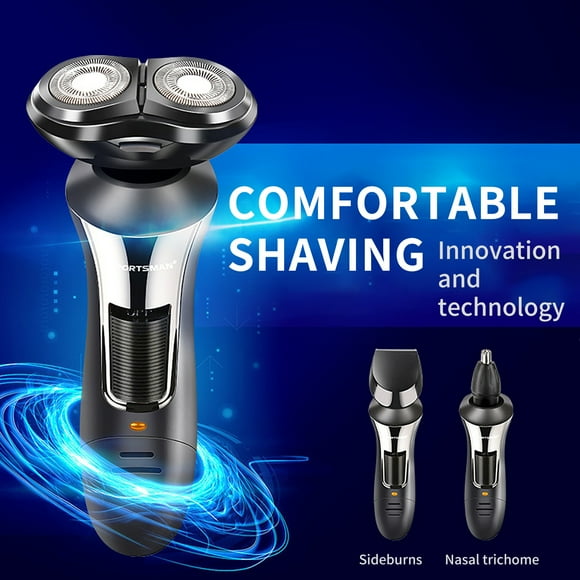 Deals 50% Off Clear New Shaver Charging Cable USB Shaver Two- Washing Shaver black