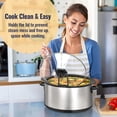 thumbnail image 6 of 2-Pack Slow Cooker Lid Holder Fit for Crockpot for Hands-Free Cooking, Fits Vari, 6 of 9