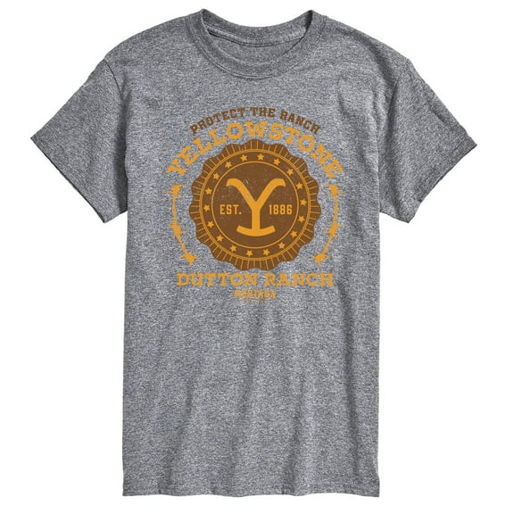 Yellowstone - Yellowstone Collegiate - Men's Short Sleeve Graphic T-Shirt