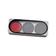 thumbnail image 2 of koolsoo Embouts de Queue de Billard Portables avec Étui de Rangement Embouts de Queue de Snooker Bâton de Queue de Billard 3 Pcs Gris, 2 of 9