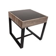 thumbnail image 2 of Mesa Lateral Auxiliar Delhi Color Madera Gris Envejecida DIB CARPET & HOME MESA LATERAL DELHI ESTILO CONTEMPORANEO MML0015-1000/100, 2 of 4
