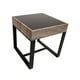 thumbnail image 2 of Mesa Lateral Auxiliar Delhi Color Madera Gris Envejecida DIB CARPET & HOME MESA LATERAL DELHI ESTILO CONTEMPORANEO MML0015-1000/100, 2 of 4