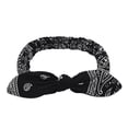 thumbnail image 2 of Black Extra Wide Headbands for Women cloth Non Slip Stretchy Fabric Headband for Workout Sport Yoga Running Christmas Birthday Valentines Day Gifts for Women One Size, 2 of 6