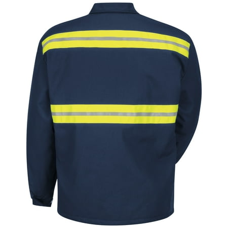 Red Kap® Enhanced Visibility Perma-Lined Panel Jacket