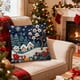 thumbnail image 4 of Golden Foam Christmas Ball Ornament with Glitter Finish and Hanging String for Holiday Tree Decor, 4 of 7