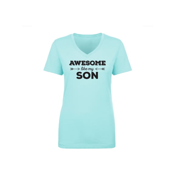 Awesome Like My Son Womens V-Neck T-Shirt