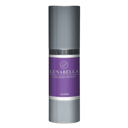 Luna Bella Collagen Serum - Premium Anti-Aging Skincare with Chamomile Designed to Reduce Wrinkles, Hyper-pigmentation, Bags, and Dry Skin - 1oz/30ml