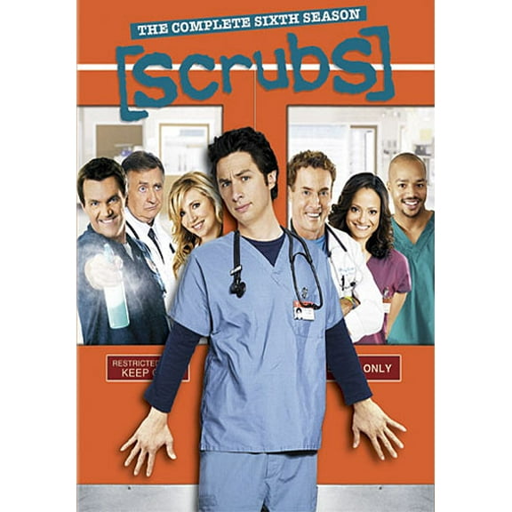 Pre-Owned Scrubs: The Complete Sixth Season (Dvd) (Good)