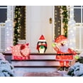 thumbnail image 3 of Joyfy Pig Yard Light Christmas Outdoor Decorations,80 Pre-Lit LED Christmas Decorations,Christmas Yard Light with Stakes Decorations Outdoor Holiday Decor, 3 of 6