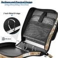 thumbnail image 4 of FORMRS Zipper Binder with Shoulder Strap 2-inch Ring 500 Sheet Capacity File Bag, Cute Halloween Pumpkins, 4 of 5