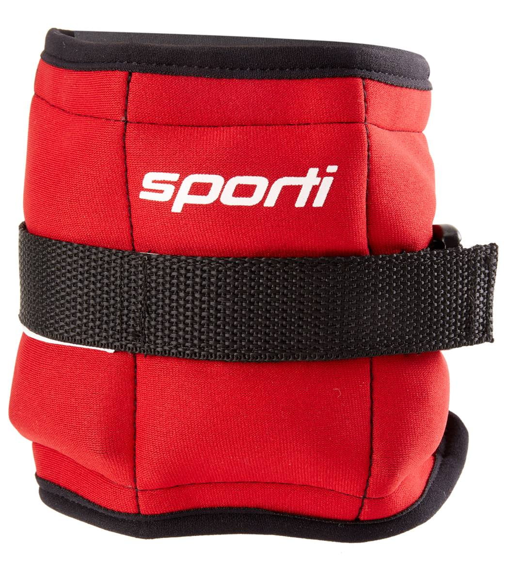 Sporti Unisex 3lbs Neoprene Adjustable Ankle Weights