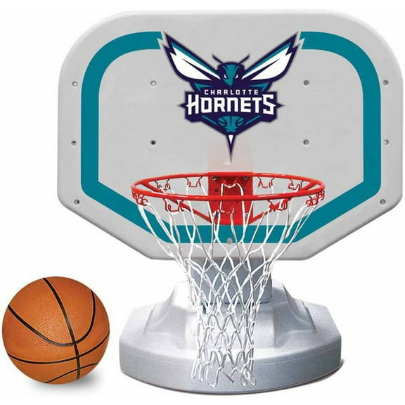 Poolmaster Charlotte Hornets NBA USA Competition-Style Poolside Basketball Game