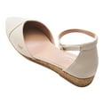 thumbnail image 3 of Montroig Canvas Espadrille Flats - Beige / 7, 3 of 6
