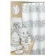 thumbnail image 4 of Juego de toallas de baño Sinatra de 3 piezas, toalla de baño, toalla de mano, paño absorbente, color blanco, 4 of 7
