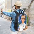 thumbnail image 5 of Bob'S Burgers Backpack, Large Capacity 17 Inch Laptop Backpack, Durable Casual Daypack, Water Resistant, 17.3x12.2x5.5 Inch, 5 of 8