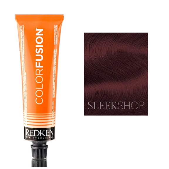 Redken Color Fusion Haircolor ColorCreme - Natural Fashion (4Mr Mocha/Red)