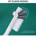 thumbnail image 2 of Nvzi 3pcs Gap Cleaning Brush New Hard-Bristled Cleaning Brushes for Household Use, Crevice Cleaning Tool,Small Cleaning Brushes（white）, 2 of 4