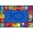 Bible Squares, variant on KidCarpet.com Bible Squares Christian School Rug 6'x8'6" Rectangle
