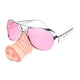 thumbnail image 2 of Gafas de nariz grande de cerdo jinwen Gafas de sol de fiesta para adultos y niños rosa, 2 of 8
