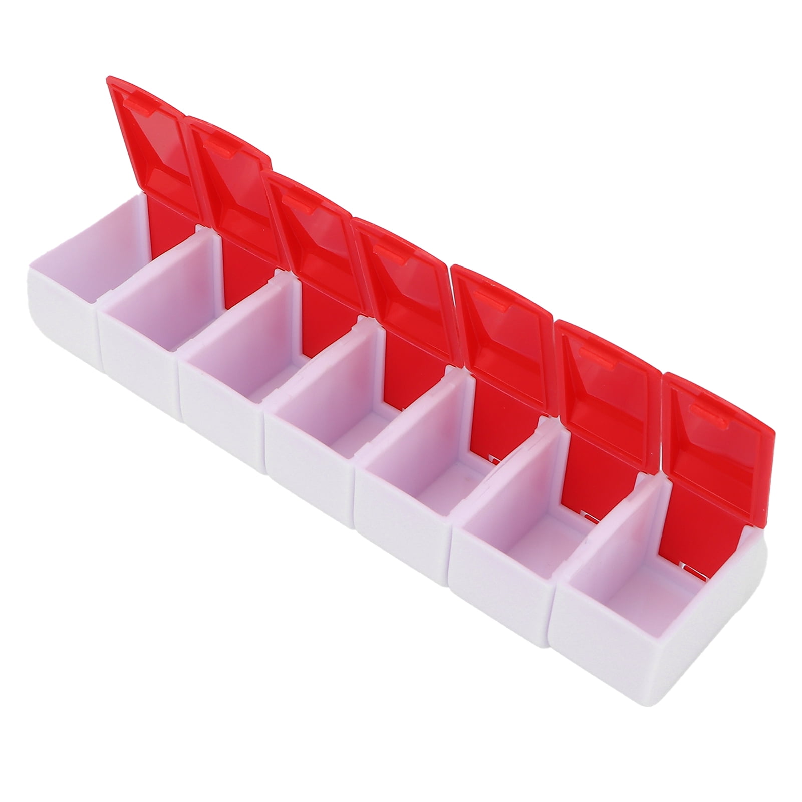 Pills Organizer, Weekly Pills Organizer Each Compartment Is Large Enough  For Travel For Home For Work For Outdoor Activities.