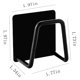 thumbnail image 2 of Ganchos para Pared 8 Piezas, Soporte Para Estropajos, Porta Esponja Fregadero, Ganchos Adhesivos para Pared, Ganchos de Pared, Adecuado para Cocina y Baño, 2 of 4