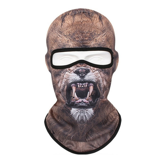 WIFKLSIIPG Couvre-Chef Animal Absorbant la Sueur Séchage Rapide Respirant Hommes et Femmes Cyclisme Extérieur Mignon Couvre-Chef Animal Collier