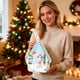 thumbnail image 1 of Caja de Hojalata Navideña con Forma de Extraterrestre | Contenedor para Guardar Dulces de Papá Noel | Caja Metálica para Galletas | Contenedor de Refrigerios Resistente y Sellado | Organizador Multiu, 1 of 6