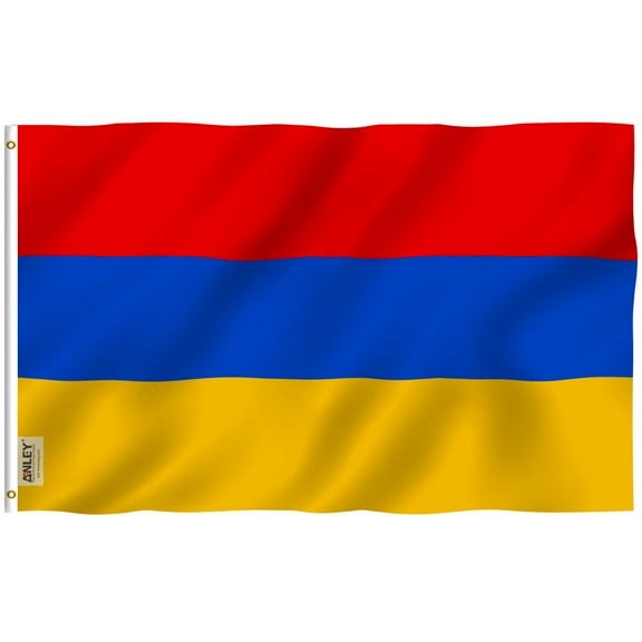 Anley Fly Breeze 3x5 Feet Armenia Flag - Republic of Armenia Flags Polyester