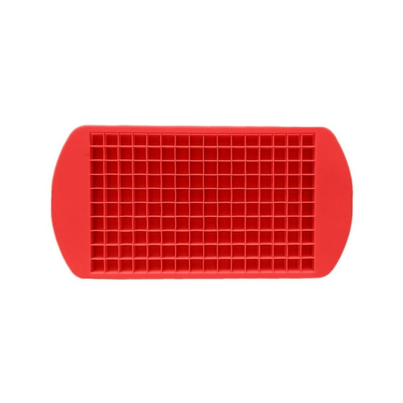 160-Cavity Silicone Ice Cube Tray - Mini Cube Mold for Cocktails, Chocolate & Jelly, Dishwasher Safe Flexible Freezer Tray